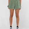 Rusty Bronte High Waisted Cord Short | Womens Shorts