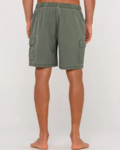 Rusty Camper Elastic Hybrid Walkshort | Mens Shorts