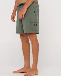 Rusty Camper Elastic Hybrid Walkshort | Mens Shorts