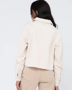 Rusty Carmen Cord Overshirt Jacket | Womens Shirts