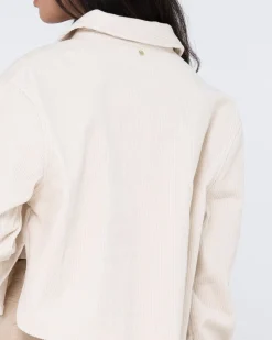 Rusty Carmen Cord Overshirt Jacket | Womens Shirts