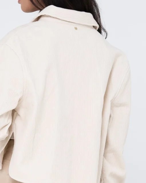 Rusty Carmen Cord Overshirt Jacket | Womens Shirts