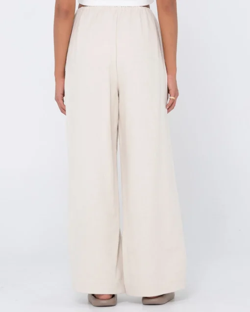 Rusty Carolina High Waisted Relaxed Fit Linen Pant | Womens Pants
