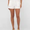 Rusty Cassidy High Waisted Linen Short | Womens Shorts