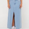 Rusty Celeste Low Rise Denim Maxi Skirt | Womens Skirts
