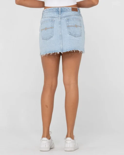 Rusty Celeste Low Rise Denim Mini Skirt | Womens Skirts