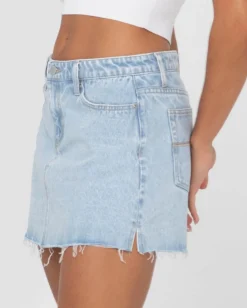 Rusty Celeste Low Rise Denim Mini Skirt | Womens Skirts