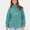 Rusty Central Division Relaxed Polar Fleece | Womens Hoodies & Fleece