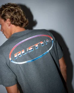 Rusty Chromatose Short Sleeve Graphic Tee | Mens Tees