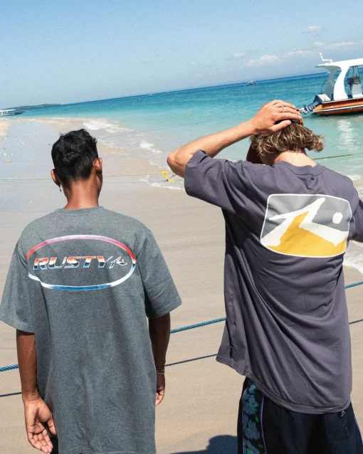 Rusty Chromatose Short Sleeve Graphic Tee | Mens Tees