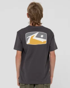 Rusty Click Bait Short Sleeve Graphic Tee Boys | Kids Tops