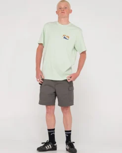 Rusty Click Bait Short Sleeve Graphic Tee | Mens Tees