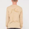 Rusty Comp Wash Long Sleeve Tee | Mens Tees