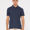 Rusty Comp Wash Short Sleeve Polo | Mens Tees