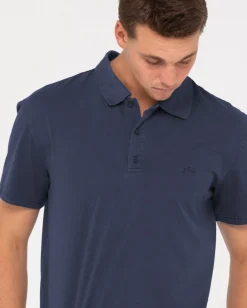 Rusty Comp Wash Short Sleeve Polo | Mens Tees