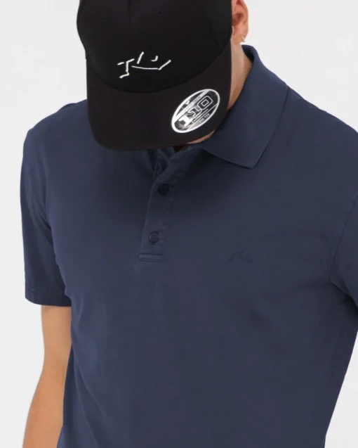 Rusty Comp Wash Short Sleeve Polo | Mens Tees
