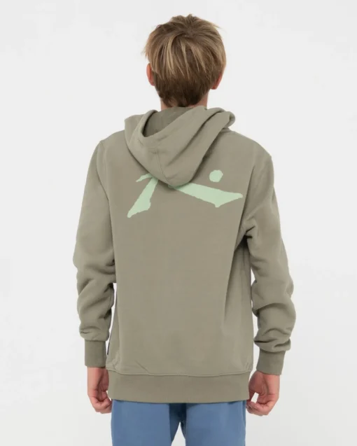 Rusty Competition Hooded Fleece Boys | Kids Tops