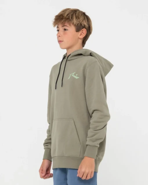 Rusty Competition Hooded Fleece Boys | Kids Tops
