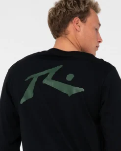 Rusty Competition Long Sleeve Tee | Mens Tees