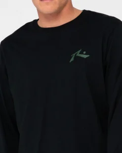 Rusty Competition Long Sleeve Tee | Mens Tees