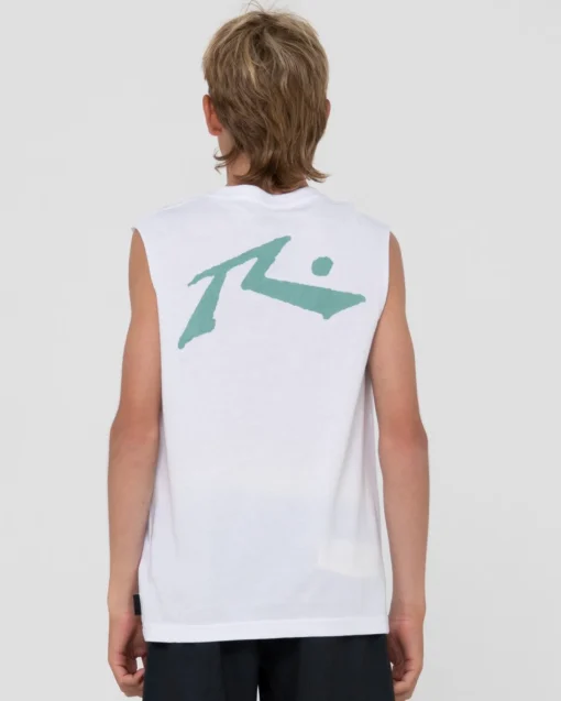 Rusty Competition Muscle Boys | Kids Tops