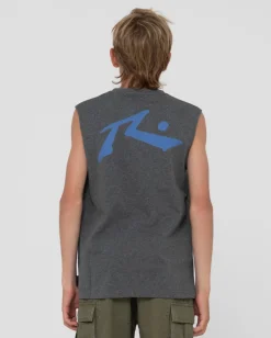 Rusty Competition Muscle Boys | Kids Tops