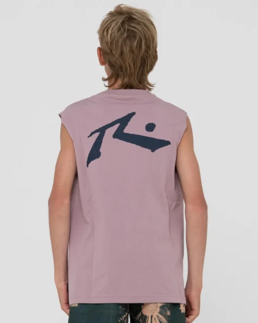 Rusty Competition Muscle Boys | Kids Tops