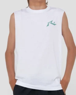 Rusty Competition Muscle Boys | Kids Tops