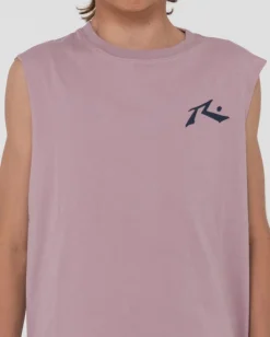 Rusty Competition Muscle Boys | Kids Tops