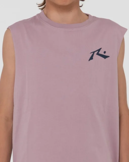 Rusty Competition Muscle Boys | Kids Tops
