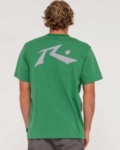 Rusty Competition Short Sleeve Graphic Tee | Mens Tees