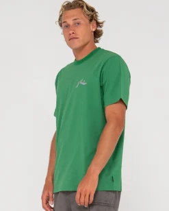 Rusty Competition Short Sleeve Graphic Tee | Mens Tees