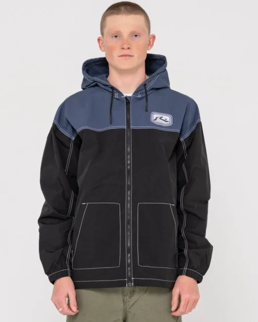 Rusty Core Division Relaxed Hooded Jacket | Mens Jackets