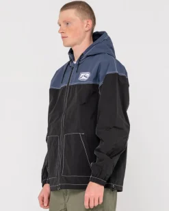 Rusty Core Division Relaxed Hooded Jacket | Mens Jackets