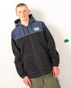 Rusty Core Division Relaxed Hooded Jacket | Mens Jackets