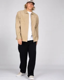 Rusty Coup Cord Long Sleeve Overshirt | Mens Jackets