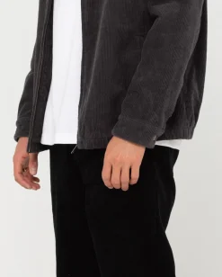 Rusty Coup Cord Zip Up Jacket | Mens Jackets