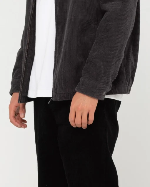 Rusty Coup Cord Zip Up Jacket | Mens Jackets