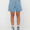 Rusty Cyprus High Waisted Denim Short | Womens Jorts