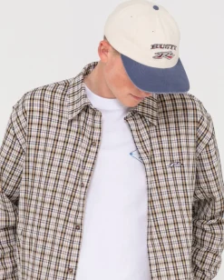 Rusty Datsun Relaxed Check Long Sleeve Shirt | Mens Shirts