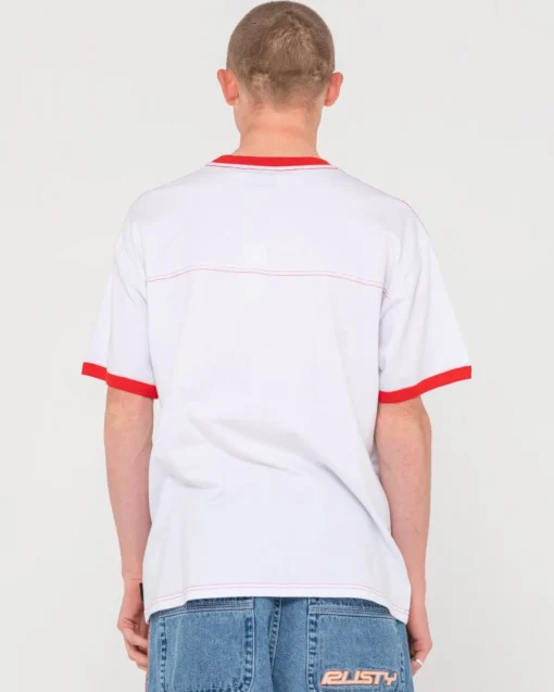 Rusty Dead Ringer Short Sleeve Graphic Tee | Mens Tees