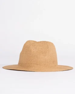 Rusty Dean Packable Wide Brim Straw Hat | Mens Caps & Hats