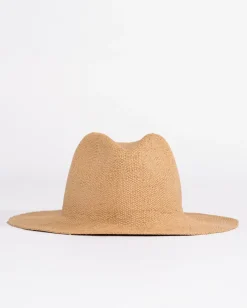 Rusty Dean Packable Wide Brim Straw Hat | Mens Caps & Hats