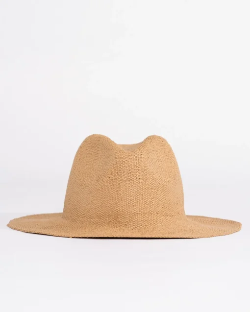 Rusty Dean Packable Wide Brim Straw Hat | Mens Caps & Hats