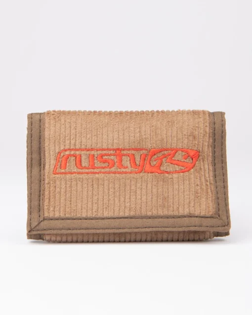 Rusty Demo Cord Tri-Fold Wallet | Mens Wallets