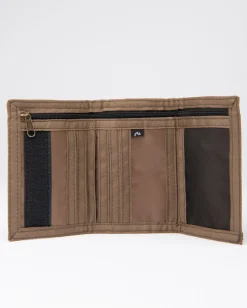 Rusty Demo Cord Tri-Fold Wallet | Mens Wallets