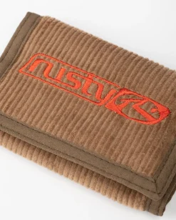 Rusty Demo Cord Tri-Fold Wallet | Mens Wallets