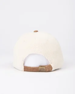 Rusty Demo Embroidered Cord Six Panel Cap | Mens Caps & Hats