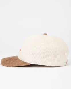 Rusty Demo Embroidered Cord Six Panel Cap | Mens Caps & Hats
