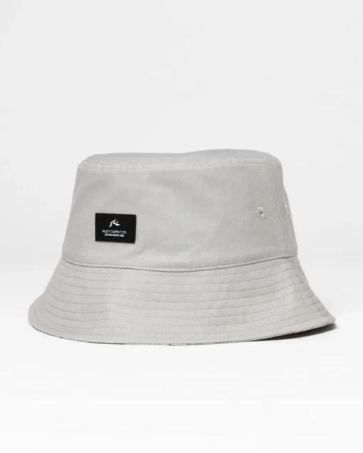 Rusty Dirtbag Reversible Quick Dry Bucket Hat | Mens Caps & Hats